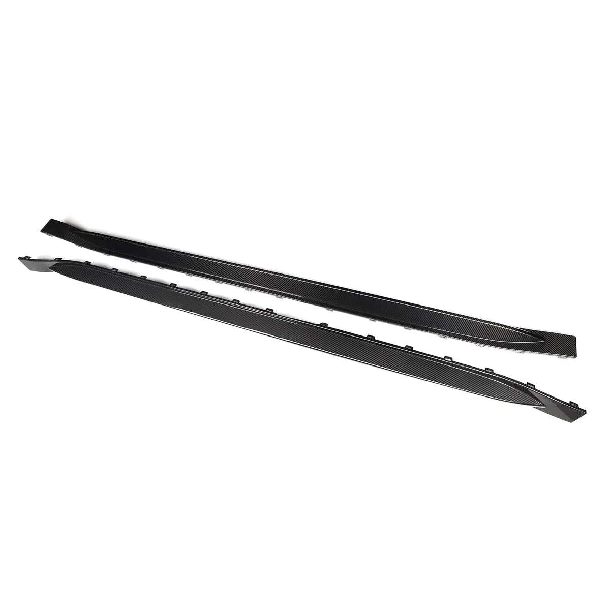 R44/MHC+ Carbon OEM-Style Seitenschweller Side Skirts für BMW M4 G82/G83 - Akrapovic Auspuffanlage