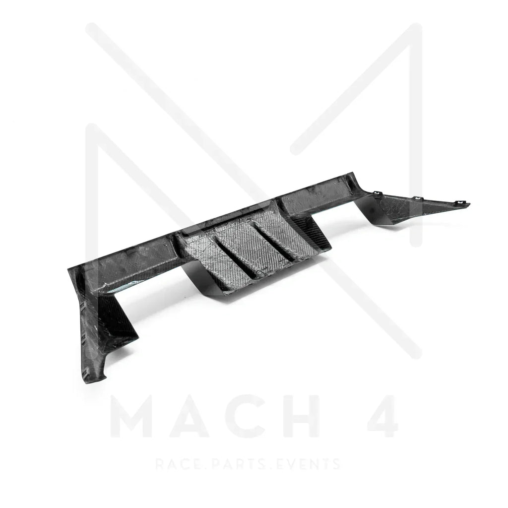 R44/MHC Edition 1 Carbon Diffusor 3-Teilig für BMW M2 G87 - Akrapovic Auspuffanlage