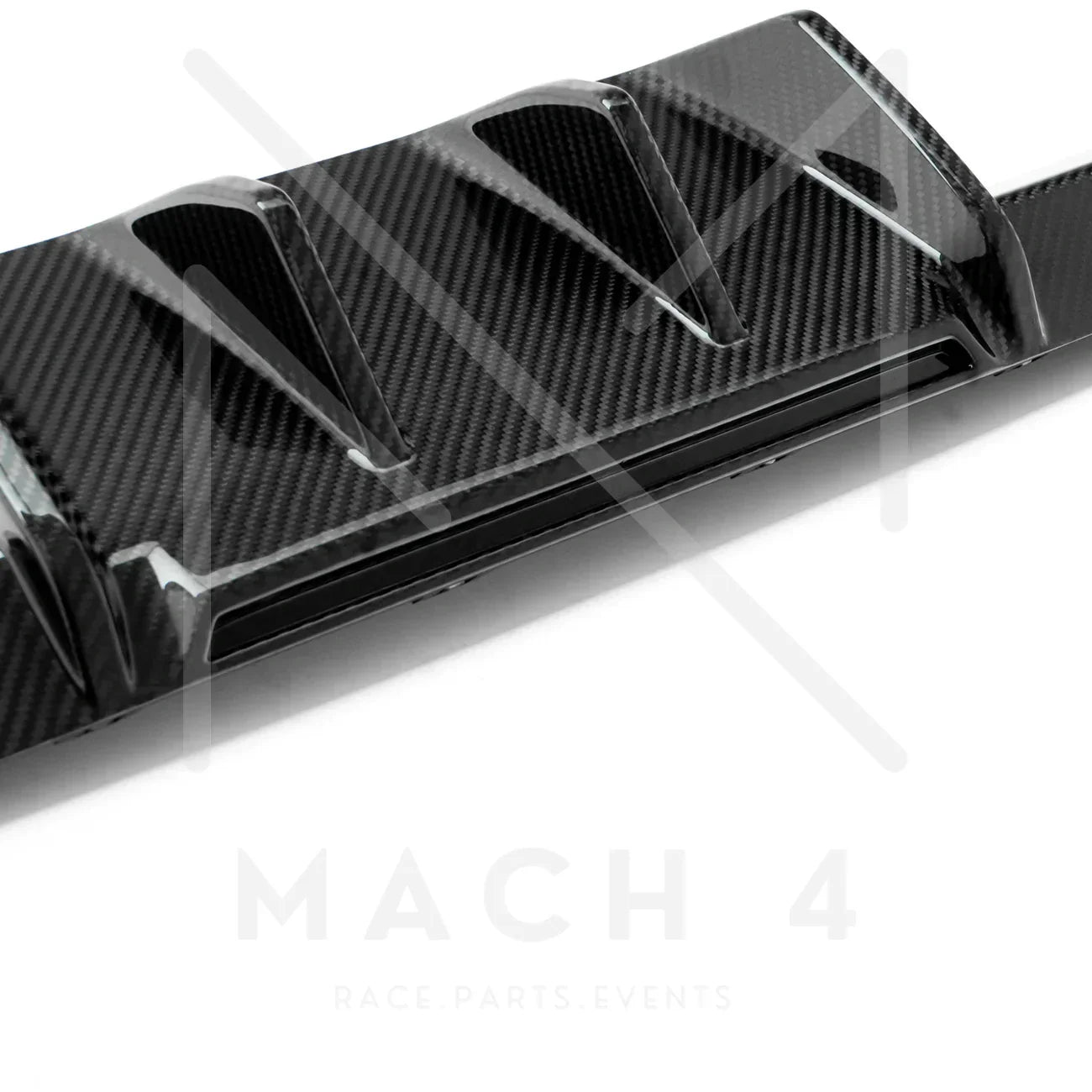 R44/MHC Edition 1 Carbon Diffusor 3-Teilig für BMW M2 G87 - Akrapovic Auspuffanlage