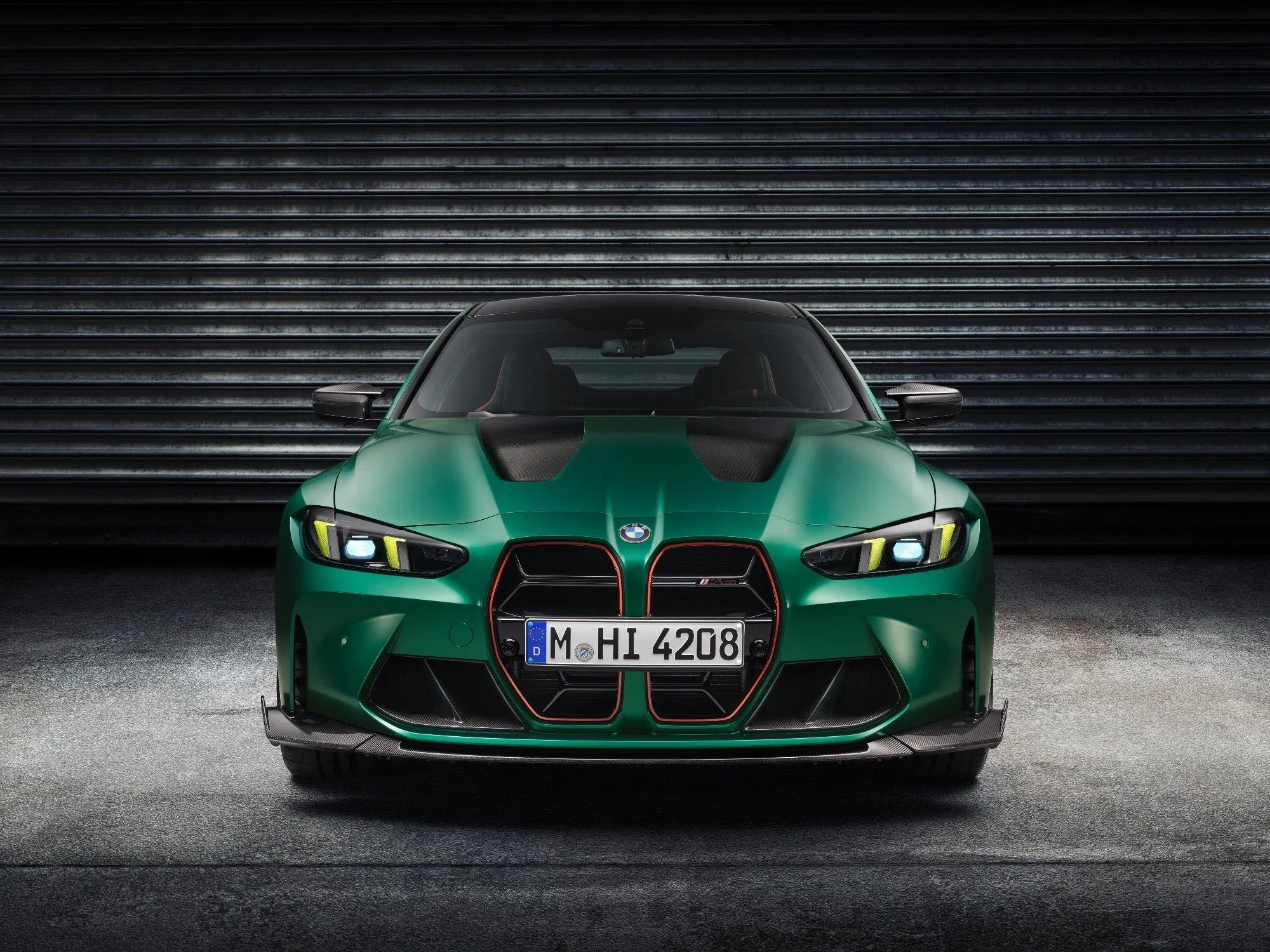 BMW M4 CS Carbon Frontlippe für BMW M3 / M4 G80/G81/G82/G83 - 51758085420 - Akrapovic Auspuffanlage