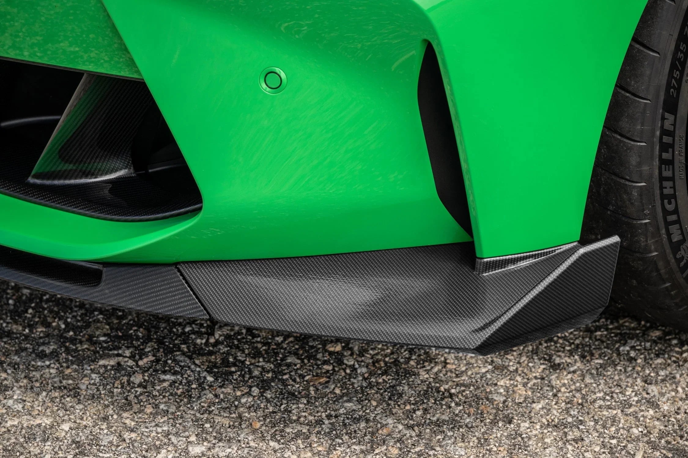 BMW M3 CS Carbon Frontlippe für BMW M3 / M4 G80/G81/G82/G83 - 51758085420 - Akrapovic Auspuffanlage