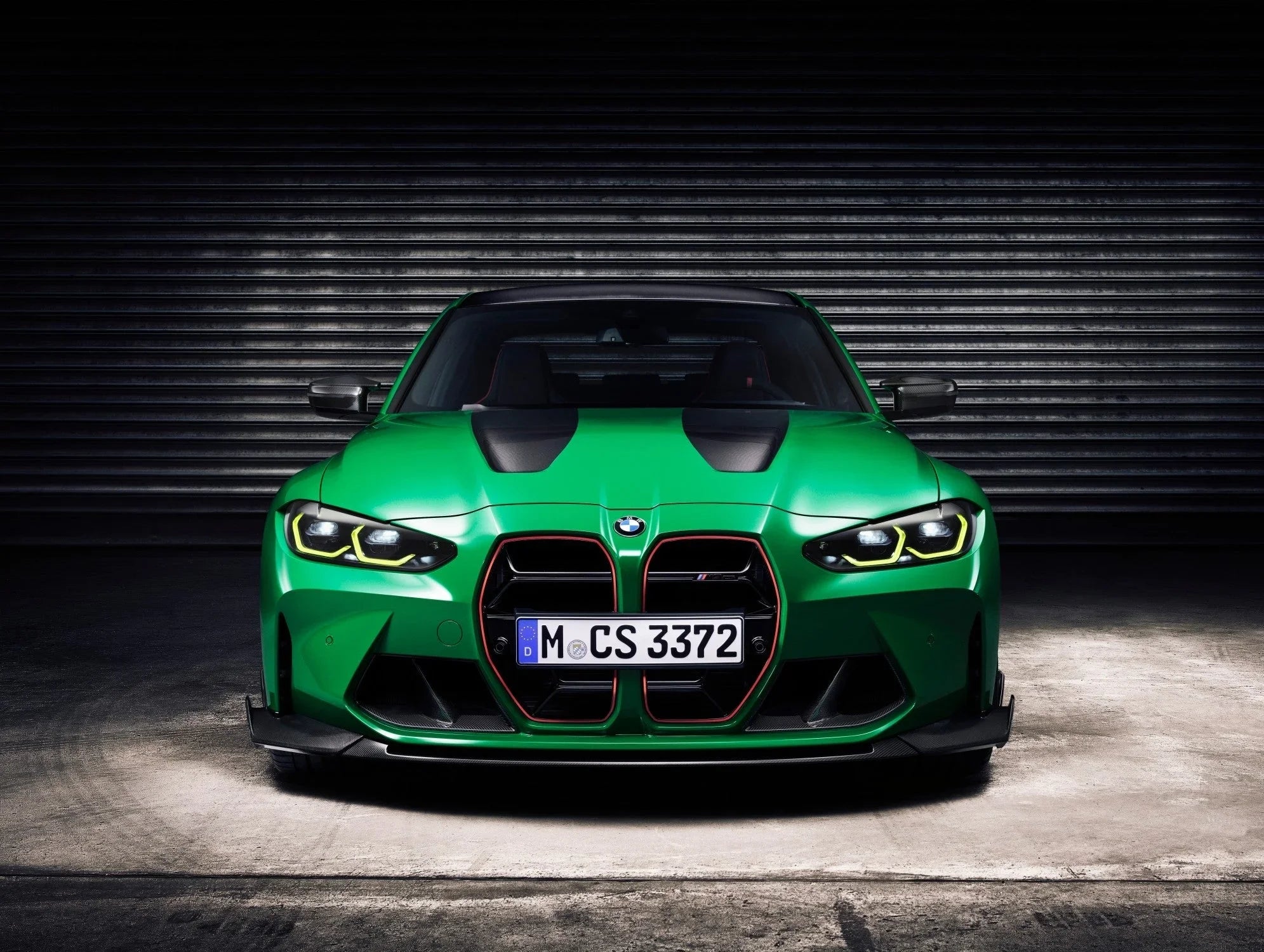 BMW M3 CS Carbon Frontlippe für BMW M3 / M4 G80/G81/G82/G83 - 51758085420 - Akrapovic Auspuffanlage