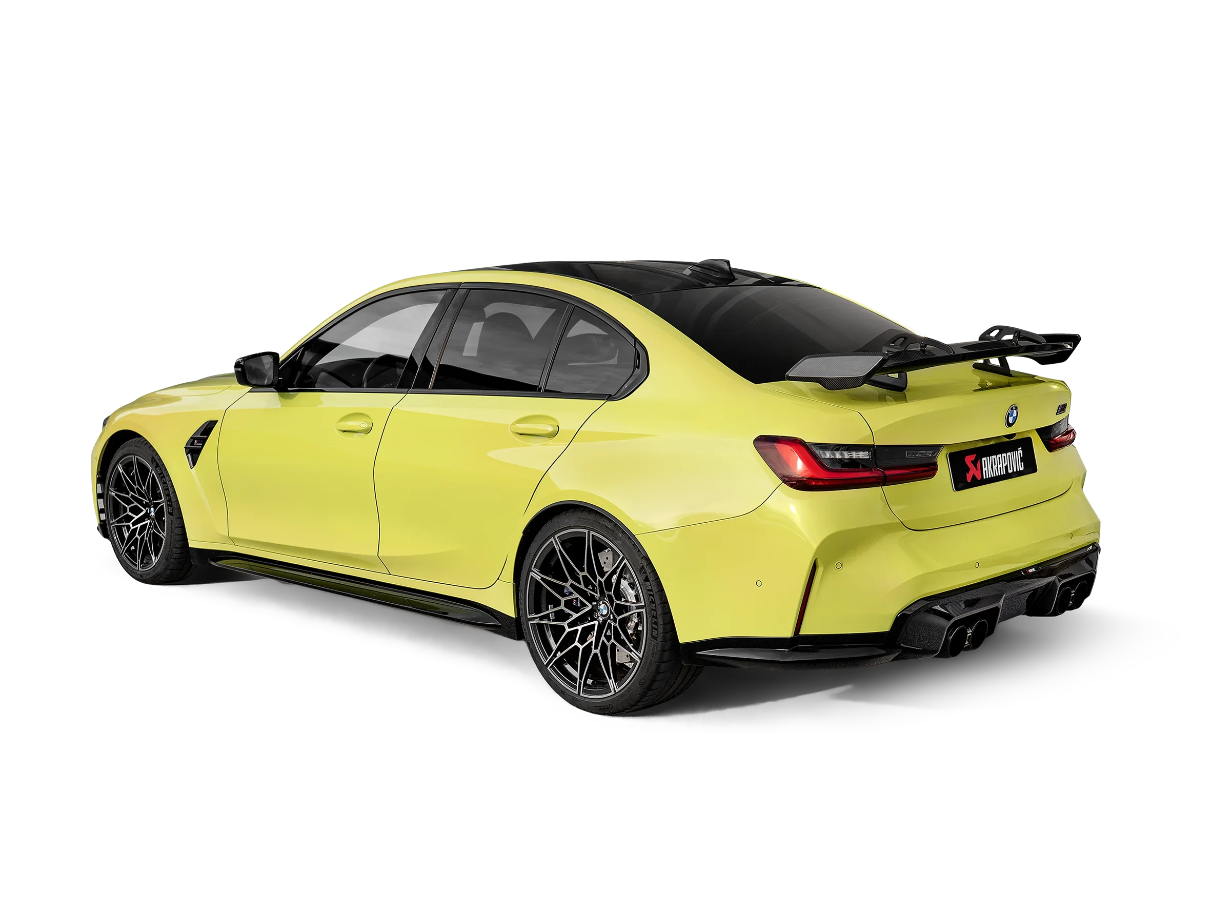 Akrapovic Titanium Downpipes mit 200 Zellen Kats für BMW M3 G80 & BMW M3 Touring G81 - DP-BM/SS/8 - Akrapovic Auspuffanlage