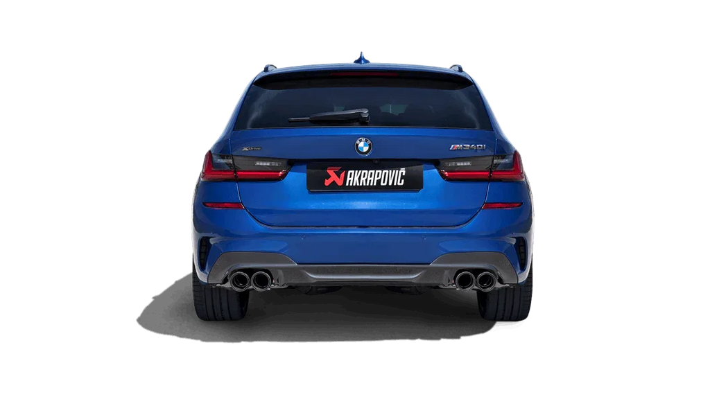 Akrapovic Slip-On Titan Endschalldämpfer BMW M340i G20/G21 OPF mit ECE-Zulassung - Akrapovic Auspuffanlage