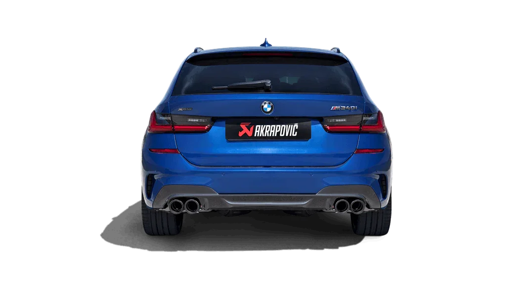 Akrapovic Slip-On Titan Endschalldämpfer BMW M340i G20/G21 OPF mit ECE-Zulassung - Akrapovic Auspuffanlage