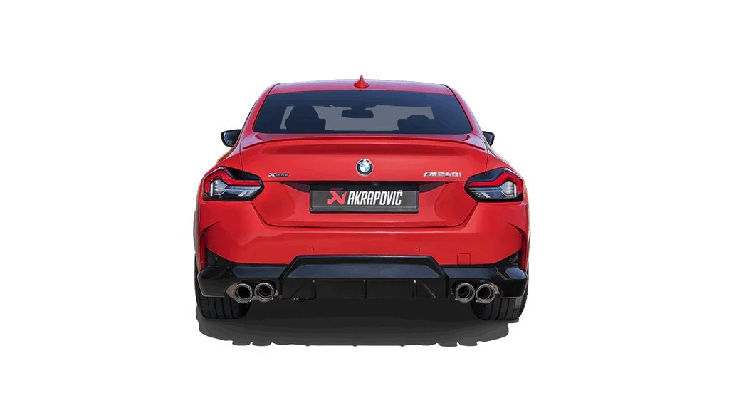 Akrapovic Slip-On Titan Endschalldämpfer BMW M240i G42 OPF mit ECE-Zulassung - Akrapovic Auspuffanlage