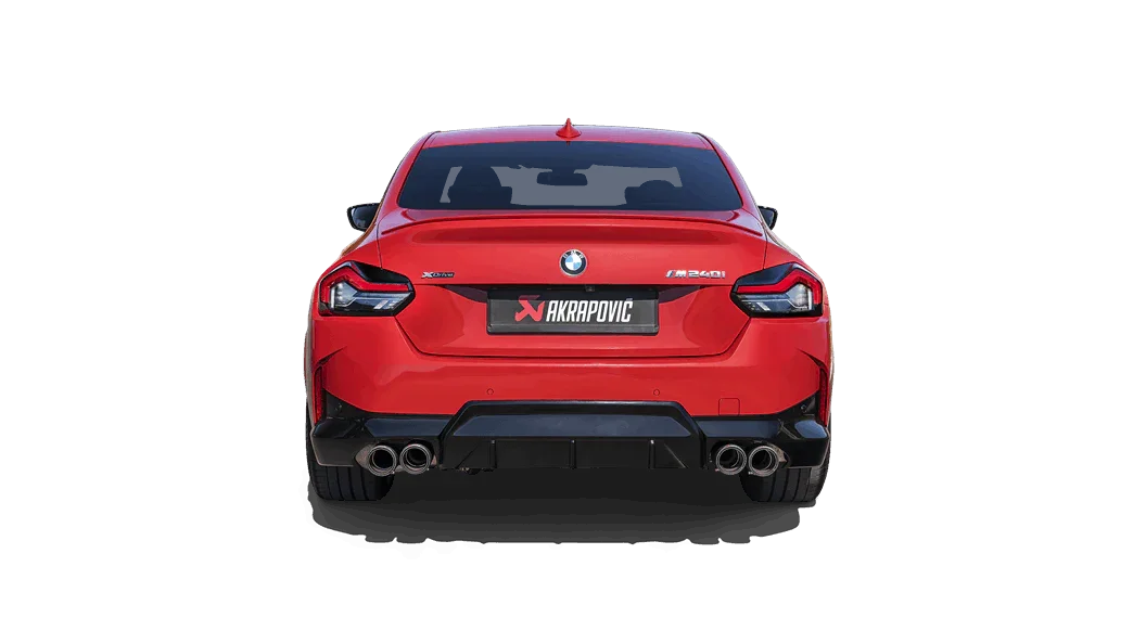 Akrapovic Slip-On Titan Endschalldämpfer BMW M240i G42 OPF mit ECE-Zulassung - Akrapovic Auspuffanlage