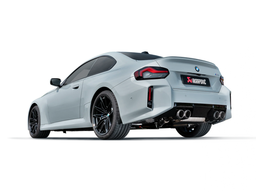 Akrapovic Carbon glanz Diffusor für M2 G87 mit ABE - Akrapovic Auspuffanlage
