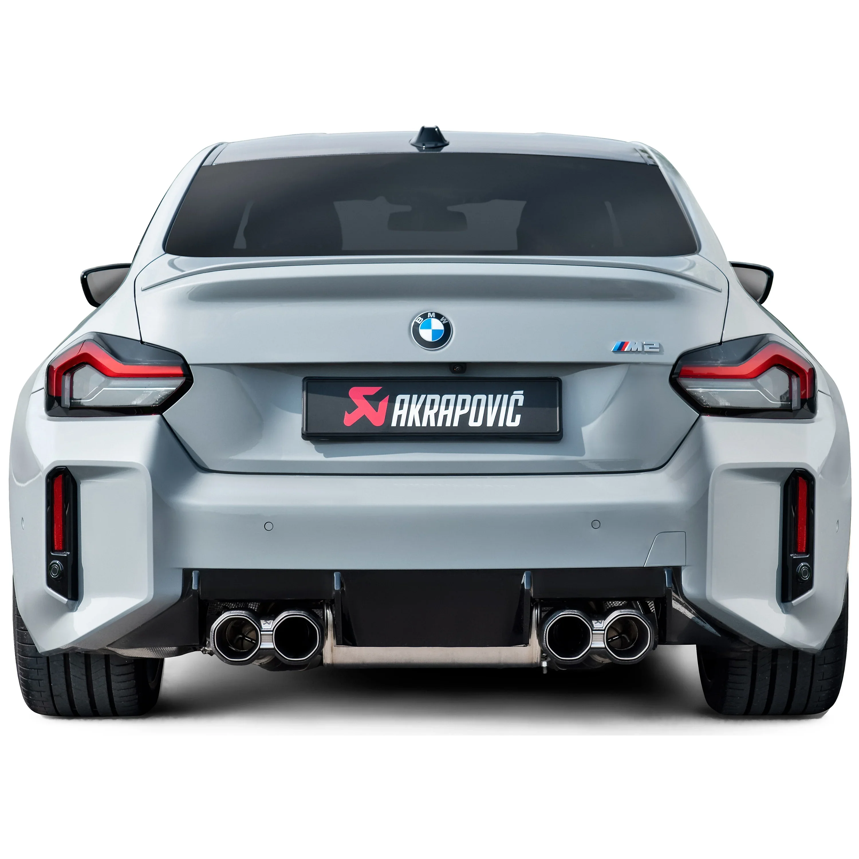 Akrapovic Slip-On Titan Endschalldämpfer Abgasanlage für BMW M2 G87 mit ECE-Zulassung - S-BM/T/34H - Akrapovic Auspuffanlage