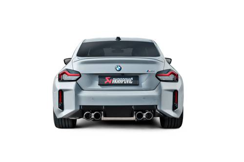 Akrapovic Carbon glanz Diffusor für M2 G87 mit ABE - Akrapovic Auspuffanlage