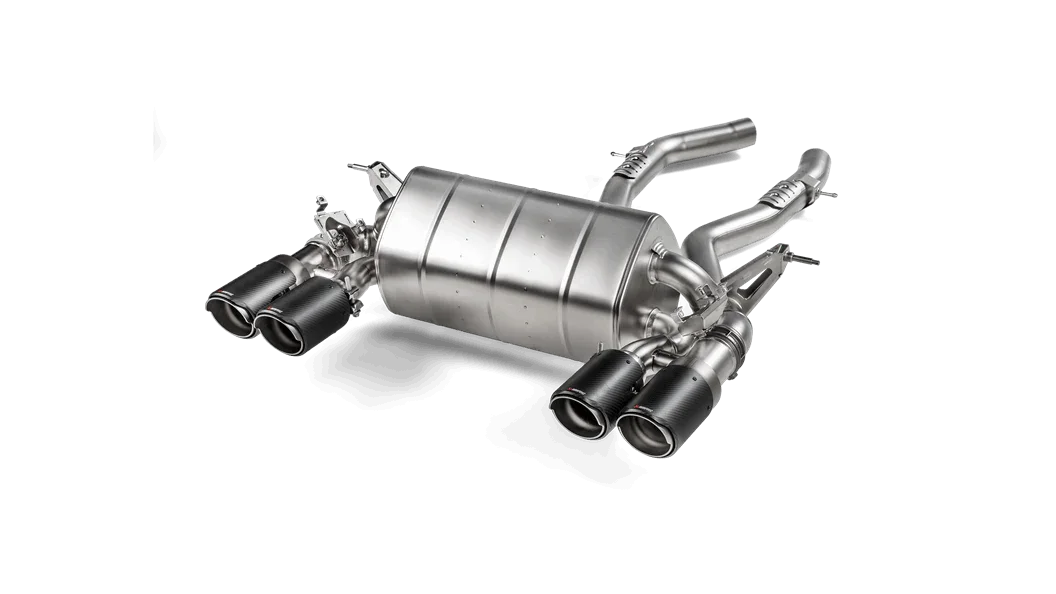 Akrapovic Slip-On Titan Endschalldämpfer BMW M4 F82/F83 OPF mit ECE-Zulassung - Akrapovic Auspuffanlage