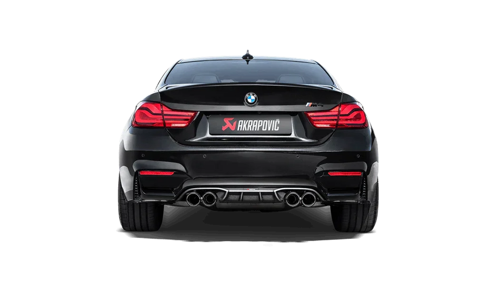 Akrapovic Slip-On Titan Endschalldämpfer BMW M4 F82/F83 OPF mit ECE-Zulassung - Akrapovic Auspuffanlage