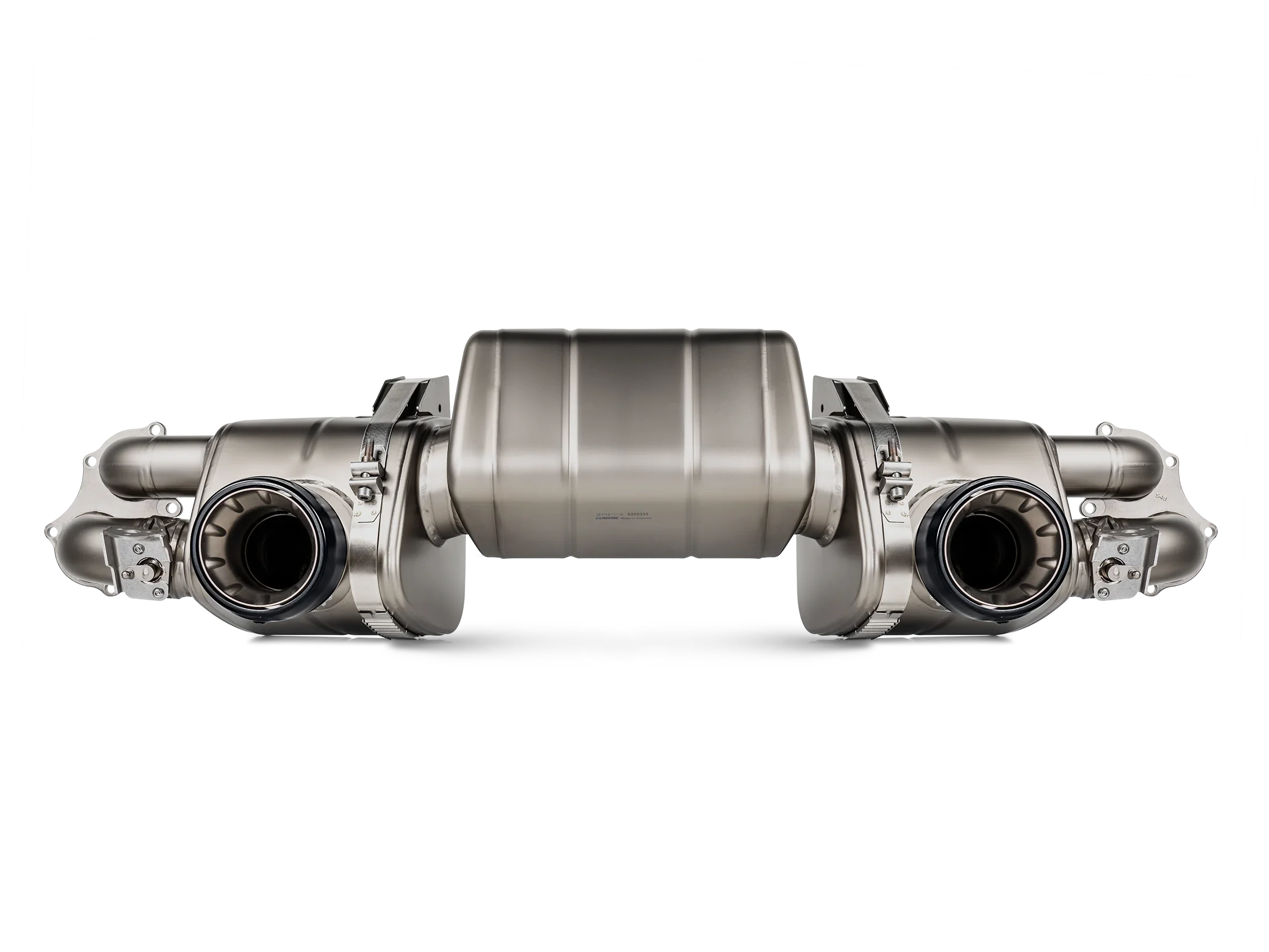 Akrapovic Slip-On Race Titan Endschalldämpfer für Porsche 718 GT4 (2020-2022) - Akrapovic Auspuffanlage