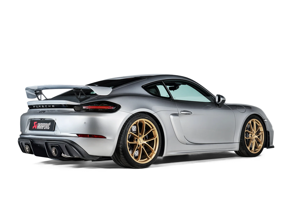 Akrapovic Link Pipe Set Titan für Porsche 718 GT4 - Akrapovic Auspuffanlage