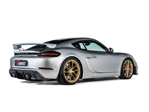 Akrapovic Link Pipe Set Titan für Porsche 718 GT4 - Akrapovic Auspuffanlage