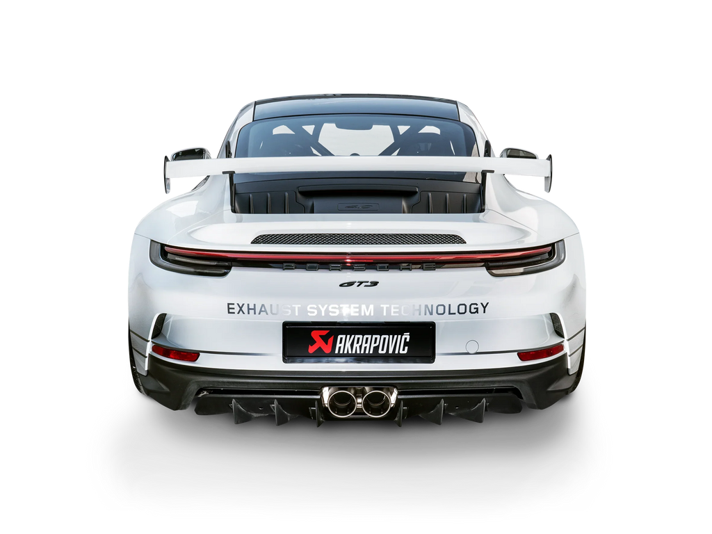 Akrapovic Slip-On Race Titan Endschalldämpfer für Porsche 992 GT3 - (S-PO/TI/23) - Akrapovic Auspuffanlage