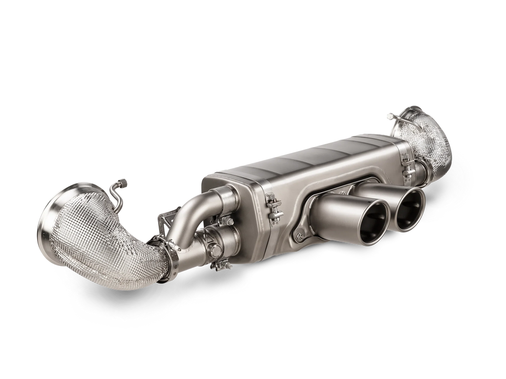 Akrapovic Slip-On Race Titan Endschalldämpfer für Porsche 992 GT3 - (S-PO/TI/23) - Akrapovic Auspuffanlage