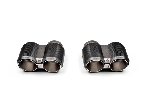 Akrapovic Slip-On Titan Endschalldämpfer Abgasanlage Set für BMW M3 G80 / M3 Touring G81 mit ECE-Zulassung - S-BM/TI/33H - Akrapovic Auspuffanlage