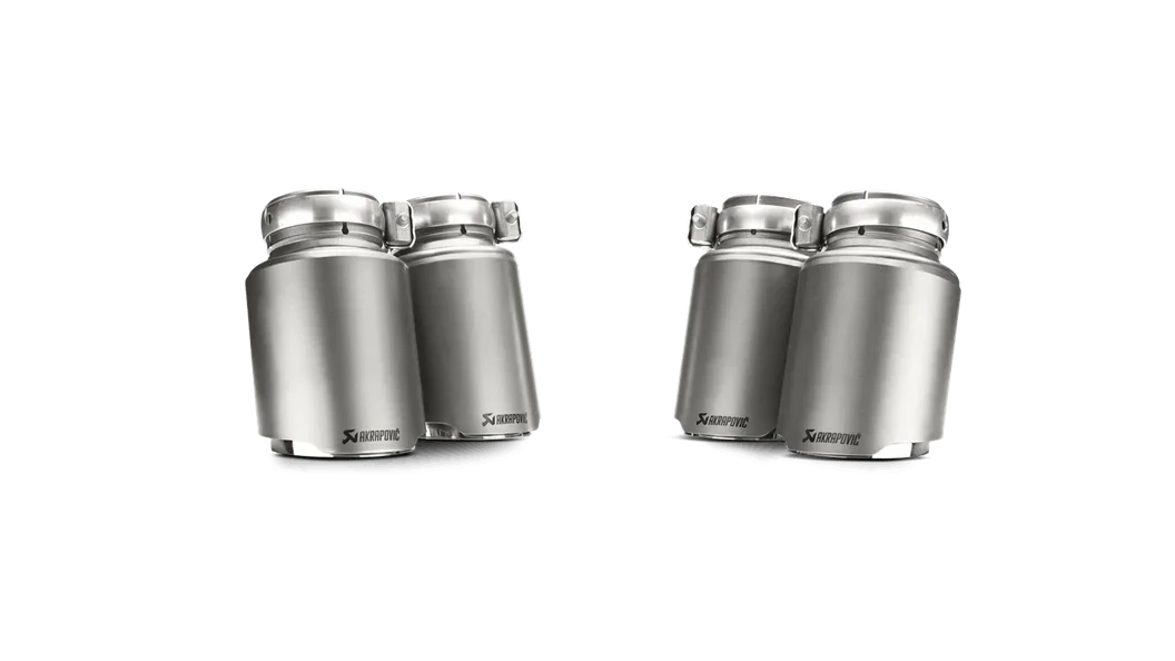 Akrapovic Slip-On Titan Endschalldämpfer BMW M3 F80 ohne OPF mit ECE-Zulassung - Akrapovic Auspuffanlage