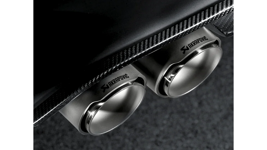 Akrapovic Slip-On Titan Endschalldämpfer BMW M4 F82/F83 ohne OPF mit ECE-Zulassung - Akrapovic Auspuffanlage