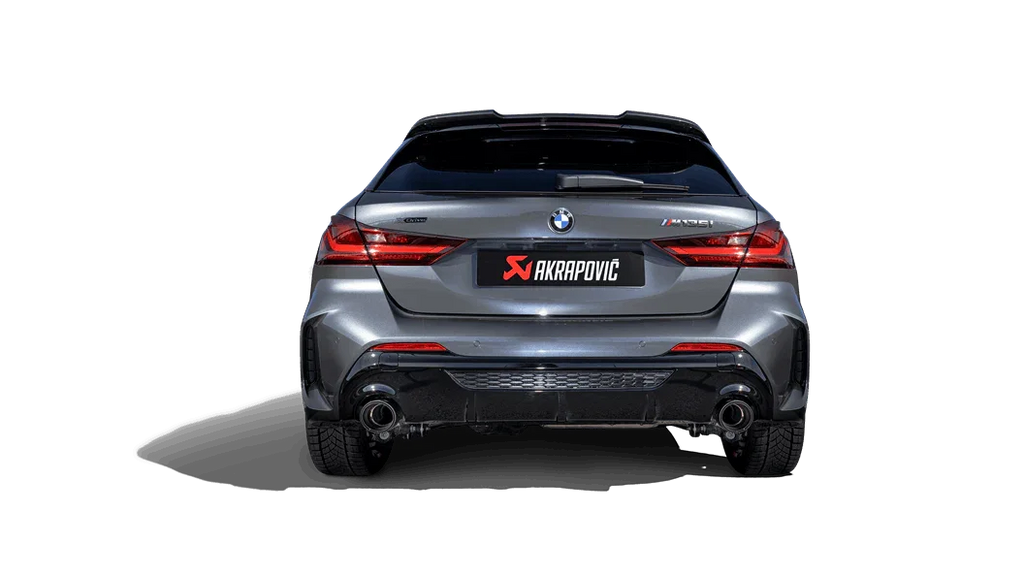 Akrapovic Slip-On Titan Endschalldämpfer für BMW M135i F40 OPF - Akrapovic Auspuffanlage