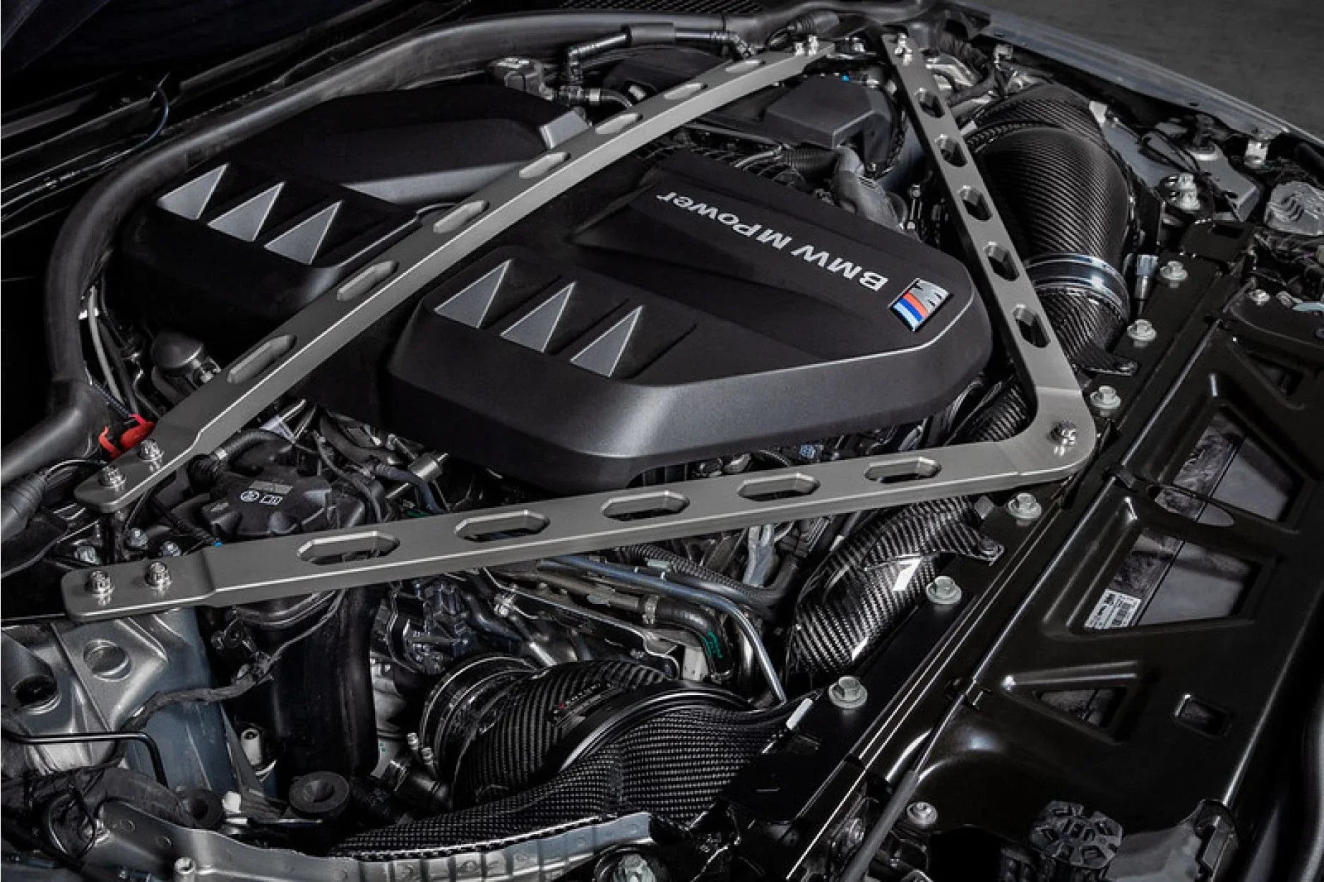 Eventuri Carbon Ansaugsystem für BMW M2 G87 S58 Motor - EVE-G8XM-CF-INT - Akrapovic Auspuffanlage