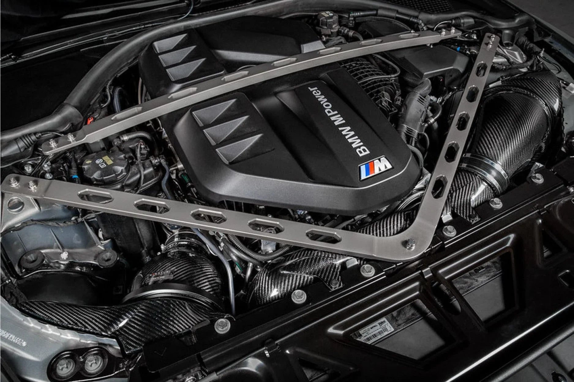 Eventuri Carbon Ansaugsystem für BMW M2 G87 S58 Motor - EVE-G8XM-CF-INT - Akrapovic Auspuffanlage