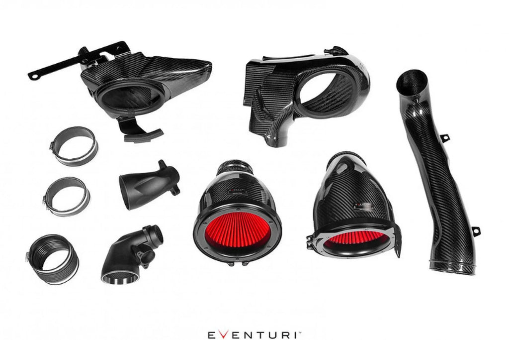 Eventuri Carbon Ansaugsystem für BMW M2 G87 S58 Motor - EVE-G8XM-CF-INT - Akrapovic Auspuffanlage