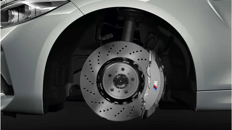 BMW M Nachrüstsatz M Sportbremse 19" für BMW M3/M4 Competition/CS F80/F82/F83 - Akrapovic Auspuffanlage